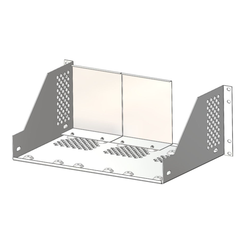 Aim-TTi RM410 | 4U Rack Mount for QL Power Supplies | with Two 1/3 Blanking Plates - generaltechuae