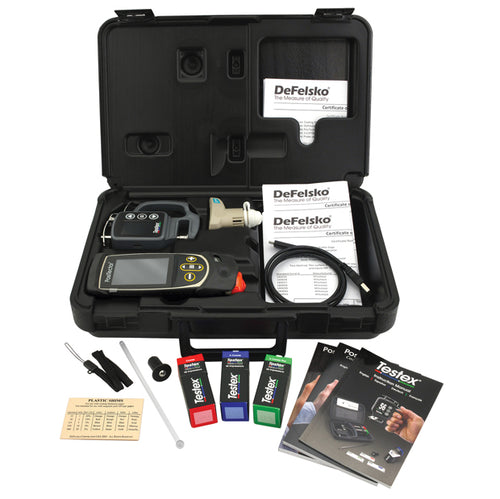 DeFelsko KITF3RT | PosiTector Testex Inspection Kit, Advanced | 6000 F + DPM + Testex Micrometer - generaltechuae