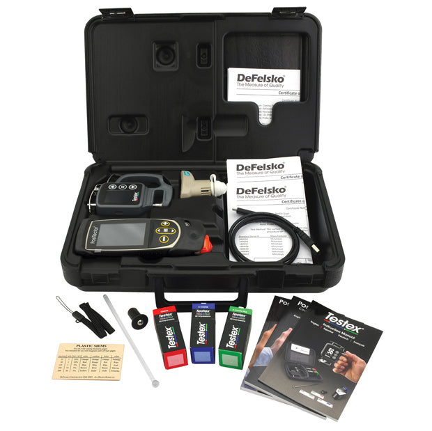 DeFelsko KITFTS1RT | PosiTector Testex Inspection Kit, Standard | 6000 FTS + DPM + Testex Micrometer - generaltechuae