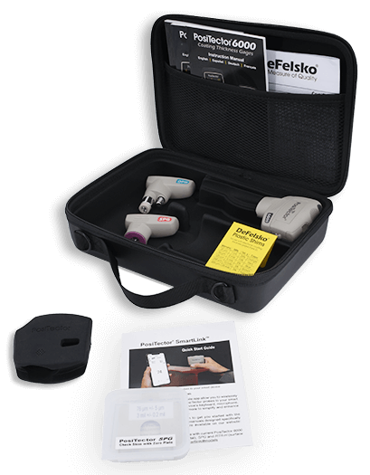 DeFelsko KITSLFT | PosiTector SmartLink Inspection Kit | 6000 FT + DPM + SPG Probes - generaltechuae