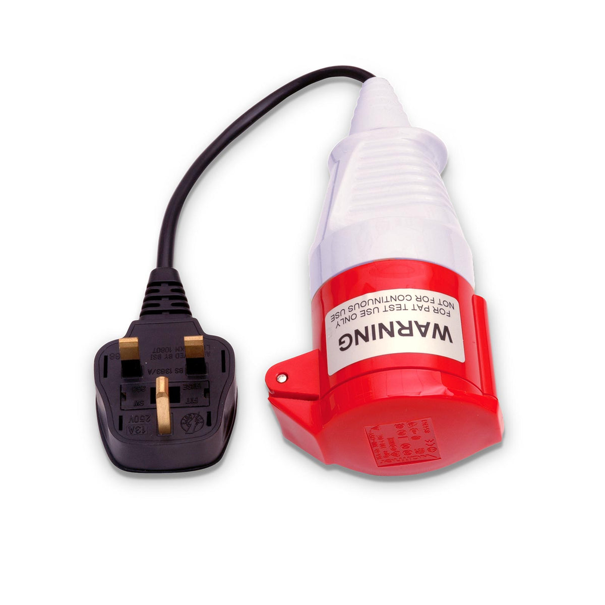 Martindale MARTL151 | TL151 3-Phase PAT Adaptor | 4-pin, 16A - generaltechuae
