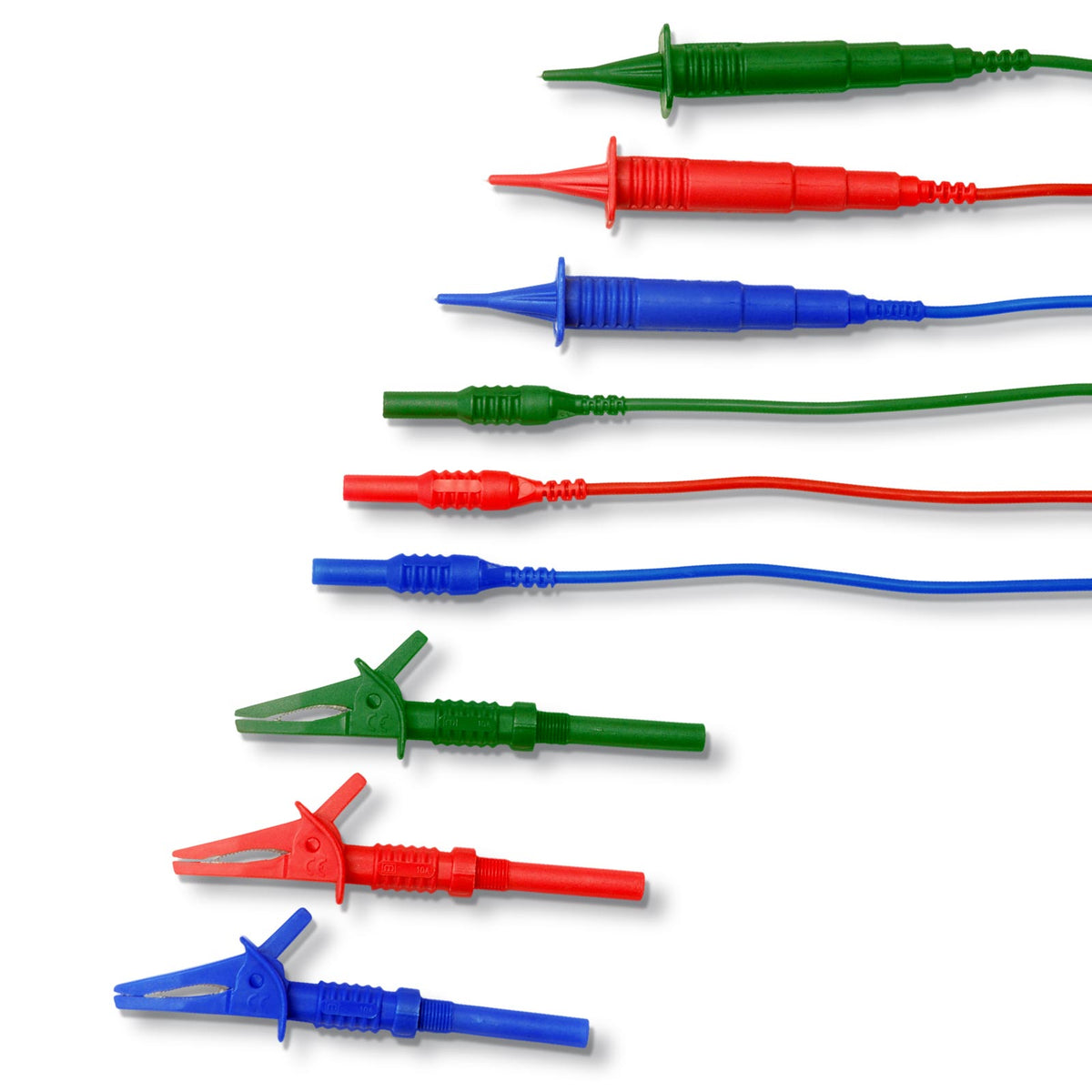 Martindale MARTL52 | TL52 Fused 3-Way Test Lead Set | 10 A, GS38 - generaltechuae