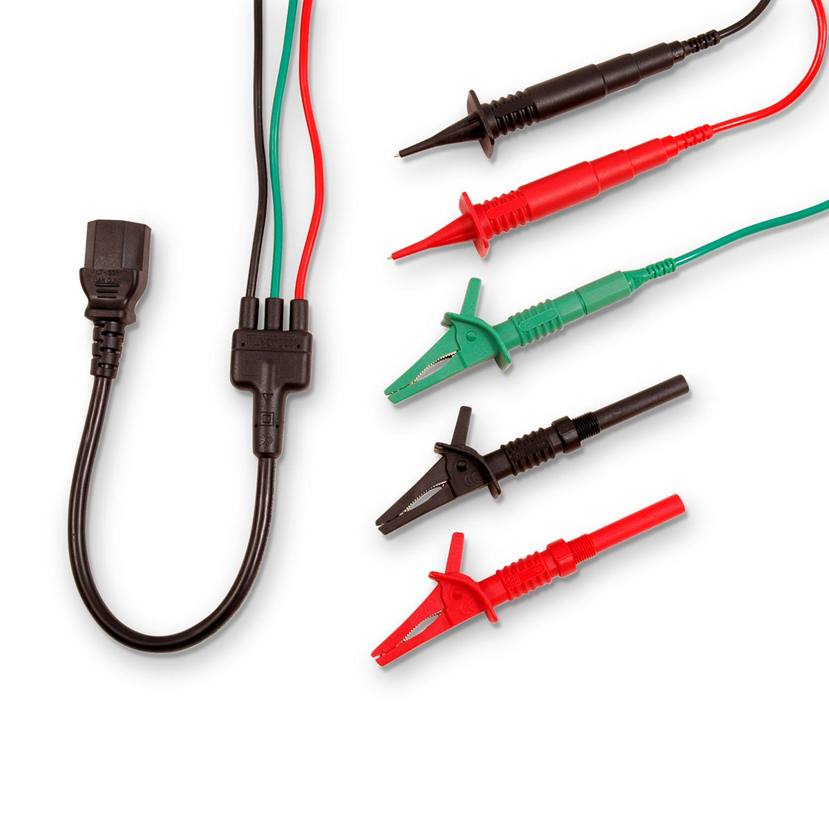 Martindale MARTL88A | TL88 Three-Wire Fused Test Lead | 10 A, IEC Connector - generaltechuae
