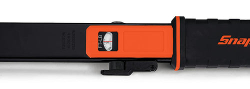 Snap-on TQSG3F250VO | TQ Series Flex-Head Torque Wrench | 1/2 in Drive, 40-250 ft-lb, Orange