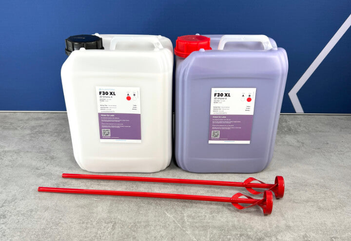 Plastiform VR-F30XL-2 | F30 XL Flexible Replication Compound | 10.2 L cans, 30 Shore A - generaltechuae