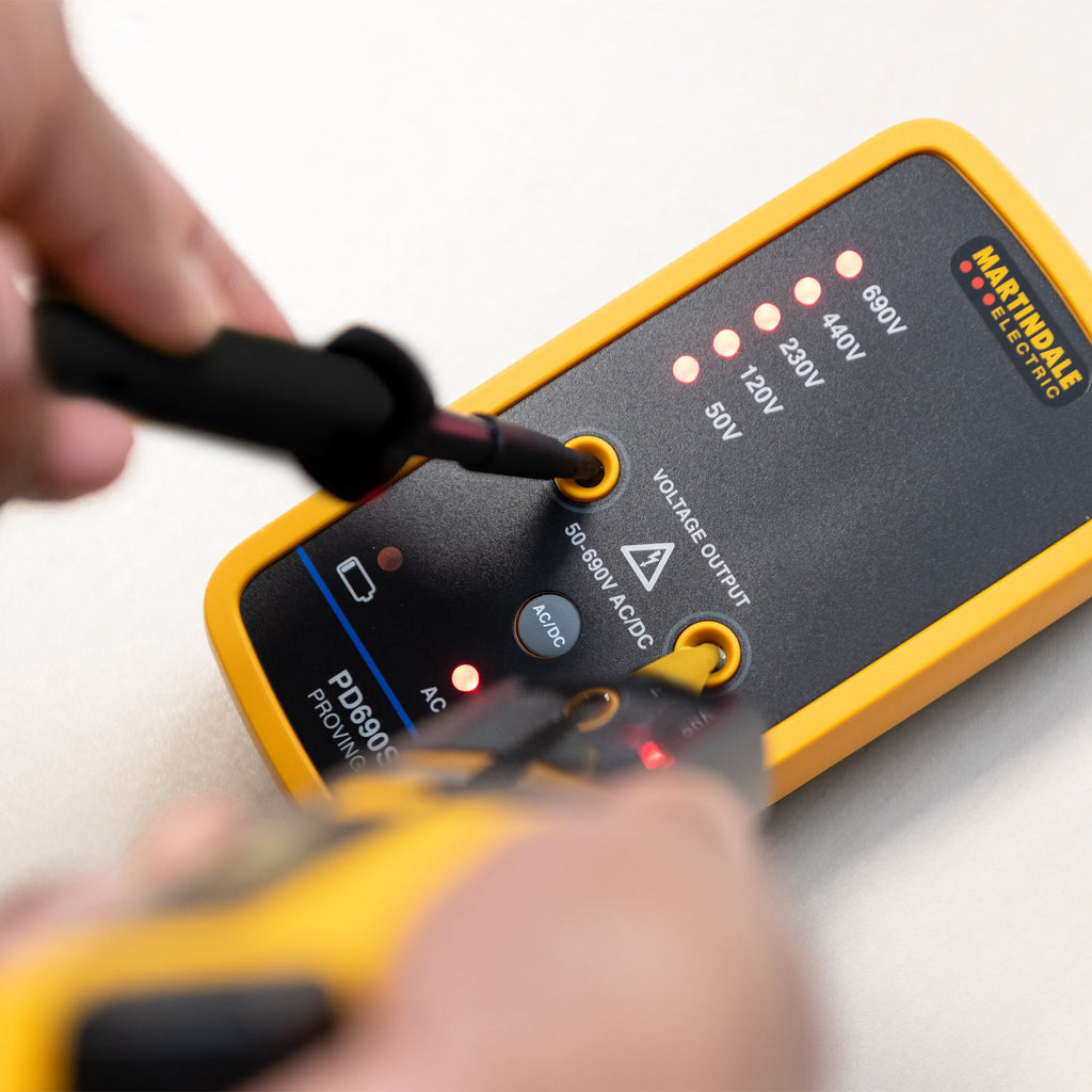 Martindale MARVT25PD-S | VT25PD-S Voltage Tester & Proving Unit Kit | Phase Rotation, 12–690V - generaltechuae (2)