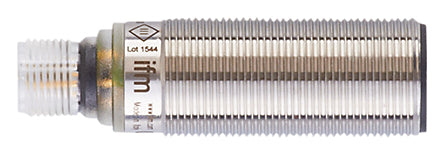 ifm UGT504, Ultrasonic Threaded Barrel Proximity Sensor, M18, 800 mm Detection 4-20 mA, 10 → 30 V dc