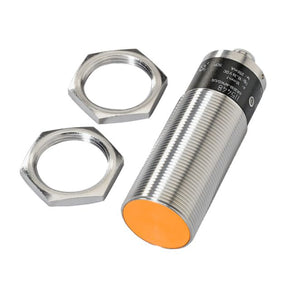 ifm II5448, Inductive Threaded Barrel Proximity Sensor, M30, 10 mm Detection, PNP NC, 10 → 36 V dc