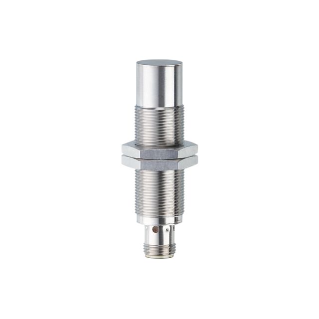 ifm IGT249, Inductive Threaded Barrel Proximity Sensor, M18, 12 mm Detection, PNP NO, 10 → 30 V dc