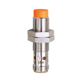 ifm IF5545, Inductive Threaded Barrel Proximity Sensor, M12, 4 mm Detection, PNP NC, 10 → 30 V dc
