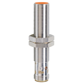 ifm IF7100, Inductive Threaded Barrel Proximity Sensor, M12, 2 mm Detection, PNP NO, 10 → 30 V dc