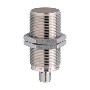 ifm IIT204, Inductive Threaded Barrel Proximity Sensor, M30, 14 mm Detection, PNP/NPN NO, 10 → 36 V dc