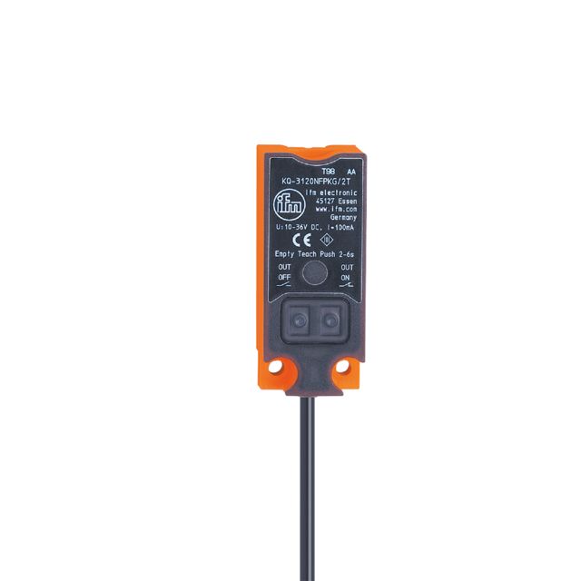 ifm KQ6002, Capacitive Rectangular Proximity Sensor, 12 mm Detection, PNP NO/NC, 10 → 30 V dc