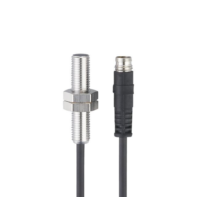 ifm IE5336, Inductive Threaded Barrel Proximity Sensor, M8, 2 mm Detection, PNP NO, 10 → 36 V dc