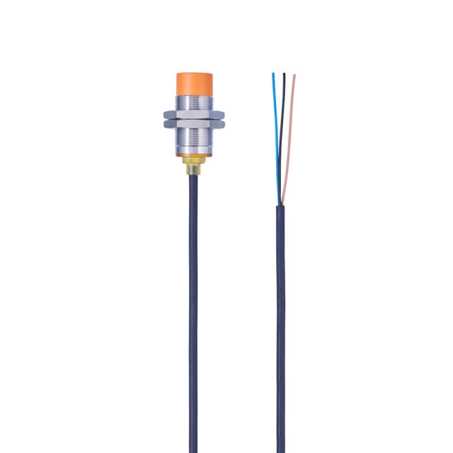 ifm IGS251, Inductive Threaded Barrel Proximity Sensor, M18, 12 mm Detection, NPN NO, 10 → 30 V dc