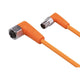 ifm EVT302, Right Angle Male 1 way M8 to Right Angle Female 1 way M12 Sensor Actuator Cable, 300mm