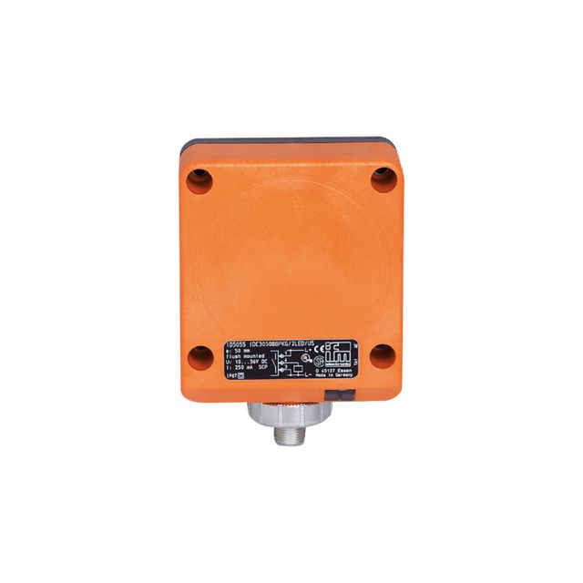 ifm ID0039, Inductive Rectangular Proximity Sensor, 50 mm Detection, 2-Wire NO, 20 → 250 V ac/dc, 20 →