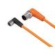 ifm EVT294, Right Angle Male 1 way M12 to Right Angle Female 1 way M8 Sensor Actuator Cable, 300mm