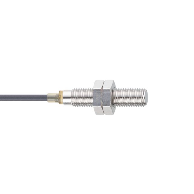 ifm IEC215, Inductive Threaded Barrel Proximity Sensor, M8, 2 mm Detection, NPN NO, 10 → 30 V dc