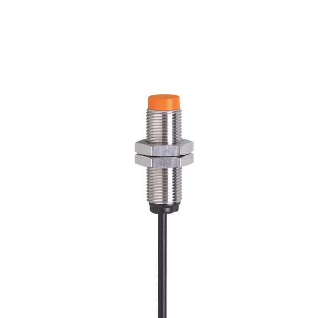 ifm IF6001, Inductive Threaded Barrel Proximity Sensor, M12, 4 mm Detection, PNP NO, 18 → 32 V dc