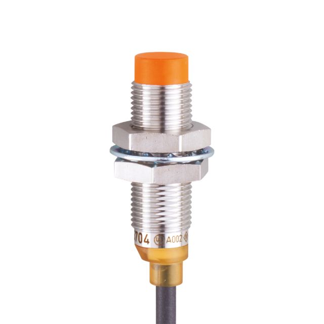 ifm IFS716, Inductive Threaded Barrel Proximity Sensor, M12, 7 mm Detection, PNP/NPN NC, 10 → 30 V dc