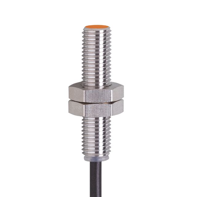 ifm IE5430, Inductive Threaded Barrel Proximity Sensor, M8, 1 mm Detection, PNP NO, 10 → 36 V dc