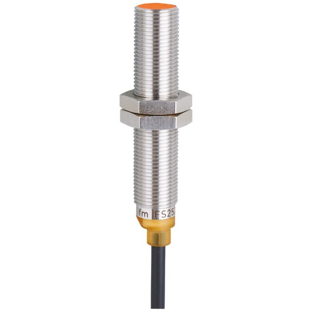 ifm IFS280, Inductive Threaded Barrel Proximity Sensor, M12, 4 mm Detection, PNP NC, 10 → 30 V dc