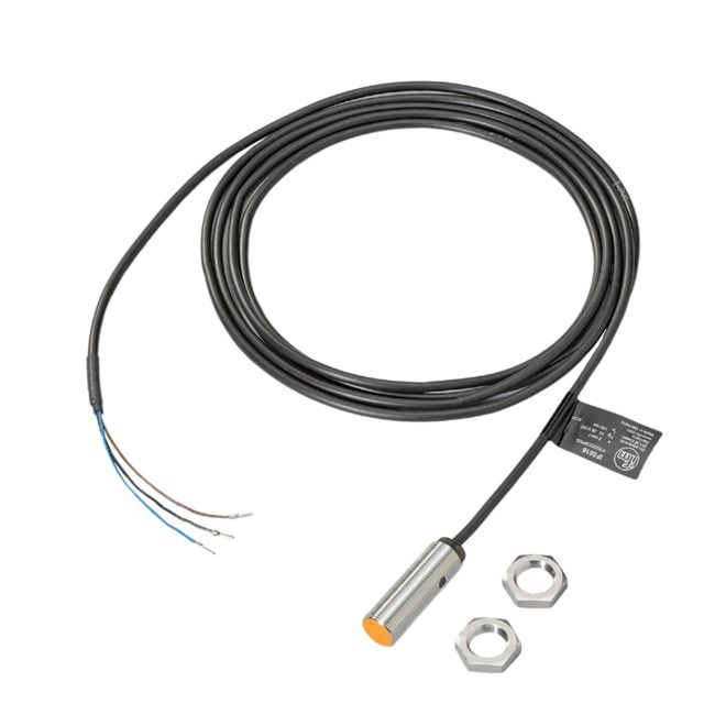 ifm IF5998, Inductive Threaded Barrel Proximity Sensor, M12, 2 mm Detection, NPN NO, 10 → 36 V dc