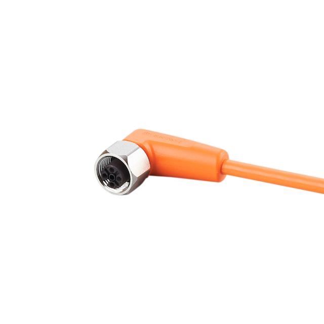 ifm EVT402, Right Angle Female 1 way M12 to Unterminated Sensor Actuator Cable, 5m