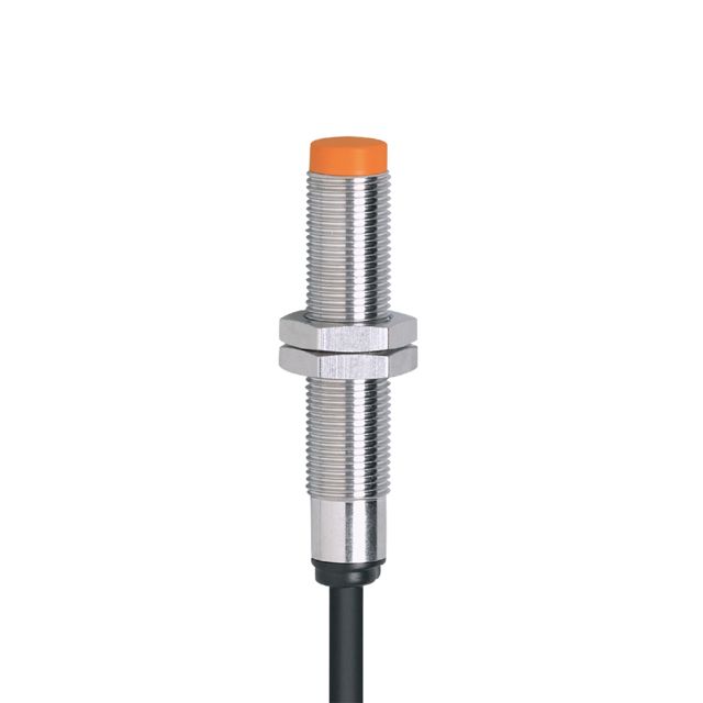ifm IF5804, Inductive Threaded Barrel Proximity Sensor, M12, 4 mm Detection, PNP/NPN NO, 10 → 55 V dc