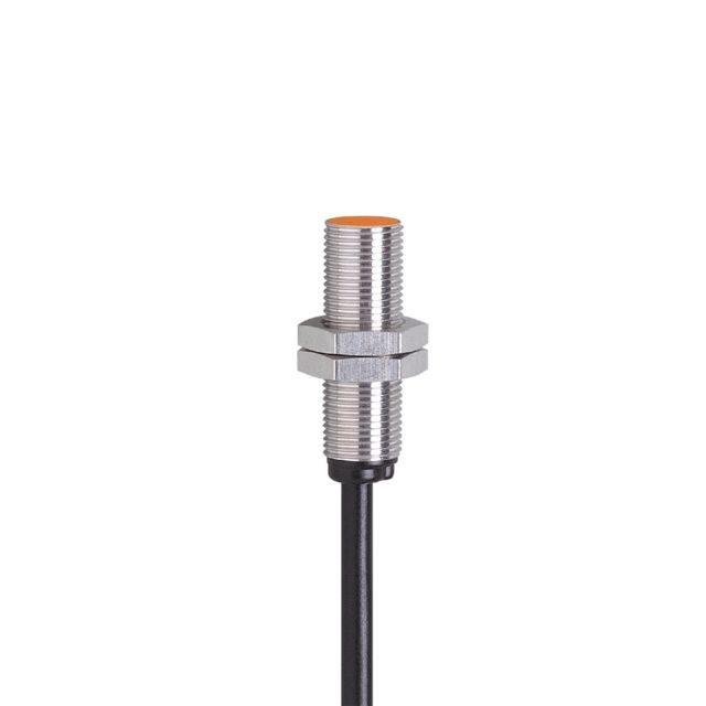 ifm IF5955, Inductive Threaded Barrel Proximity Sensor, M12, 2 mm Detection, PNP NO, 10 → 30 V dc