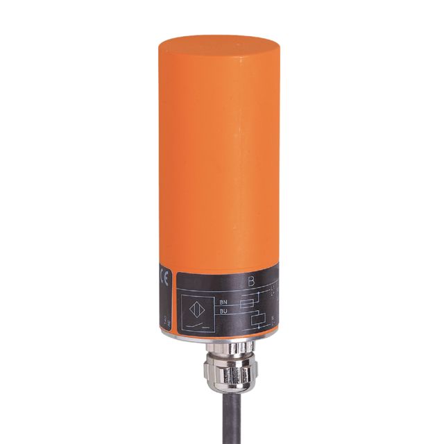 ifm IB0112, Inductive Smooth Barrel Proximity Sensor, 20 mm Detection, 2-Wire NO, 20 → 250 V ac/dc, 20