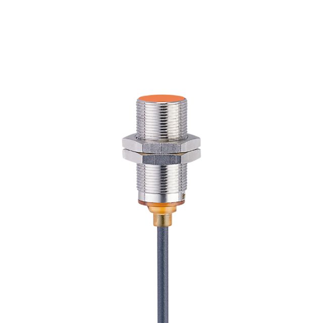 ifm IGS250, Inductive Threaded Barrel Proximity Sensor, M18, 8 mm Detection, NPN NO, 10 → 30 V dc