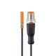 ifm MK5131, T-slot Pneumatic Cylinder Sensor, IP65, IP67, 10 → 30V dc, NO Operation, MK, with LED indicator,