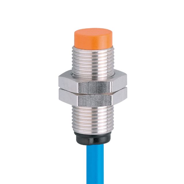 ifm NF5008, Inductive Threaded Barrel Proximity Sensor, M12, 4 mm Detection, NAMUR NC, 7.5 → 30 V dc