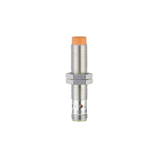 ifm IFS250, Inductive Threaded Barrel Proximity Sensor, M12, 7 mm Detection, PNP NC, 10 → 30 V dc