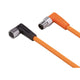 ifm EVT175, Right Angle Male 1 way M8 to Right Angle Female 1 way M8 Sensor Actuator Cable, 2m