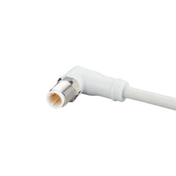 ifm EVF525, Right Angle Male 4 way M12 to Right Angle Female 4 way M12 Communication Cable, 10m - generaltechuae