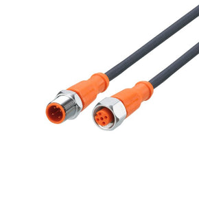 ifm EVM089, Straight Male 1 way M12 to Straight Female 1 way M12 Sensor Actuator Cable, 2m