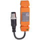 ifm I85003, Inductive Rectangular Proximity Sensor, 14 mm Detection, NPN NO, 10 → 35 V dc