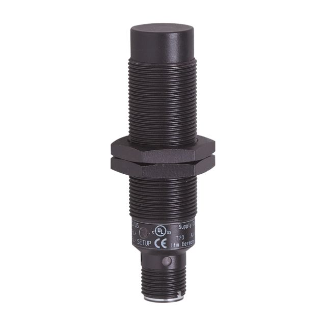 ifm IG5952, Inductive Threaded Barrel Proximity Sensor, M18, 12 mm Detection, PNP/NPN NO/NC, 10 → 36 V dc