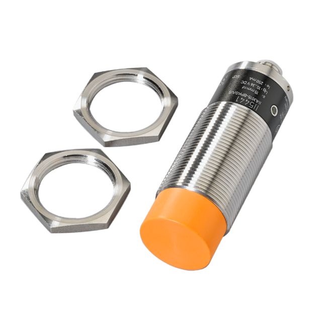 ifm II5857, Inductive Threaded Barrel Proximity Sensor, M30, 15 mm Detection, PNP NC, 10 → 30 V dc