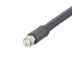 ifm E12643, Power 2.5 mm² 5 Core Power Cable, Black Polyurethane PUR, 10m