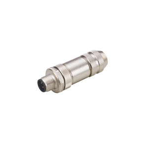 ifm E12355, Industrial Circular Connectors, 1 Contacts, Screw, M12 Connector, Plug, Male, IP67, E Series Series