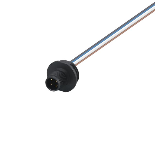 ifm E12358, Straight Male 1 way M12 to Unterminated Sensor Actuator Cable, 500mm