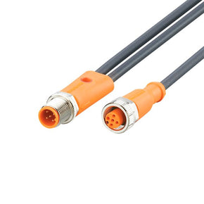 ifm EVCA04, Straight Male 5 way M12 to Straight Female 5 way M12 Communication Cable, 300mm