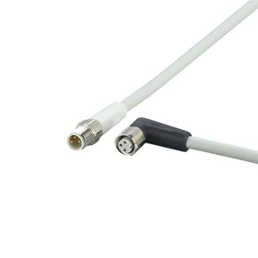 ifm EVF159, Straight Male 3 way M8 to Right Angle Female 3 way M8 Communication Cable, 10m