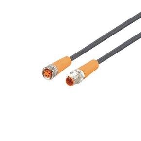 ifm EVC272, Straight Male 1 way M8 to Straight Female 1 way M8 Actuator/Sensor Cable, 1m