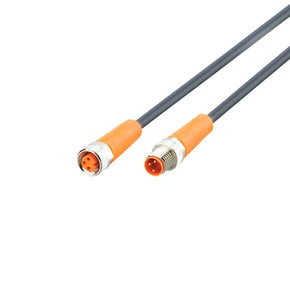 ifm EVC996, Straight Male 3 way M8 to Straight Female 3 way M8 Communication Cable, 11m