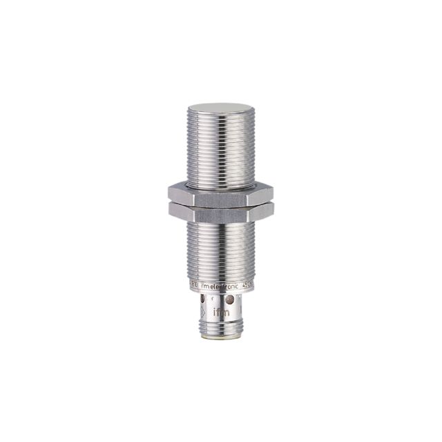 ifm IGC236, Inductive Threaded Barrel Proximity Sensor, M18, 8 mm Detection, PNP NC, 10 → 30 V dc